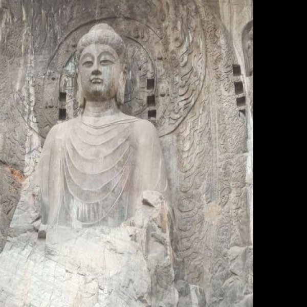 洛阳龙门石窟卢舍那大佛 - 图片9