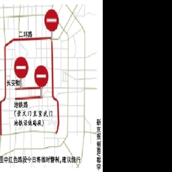 北京长安街新路段 - 图片2