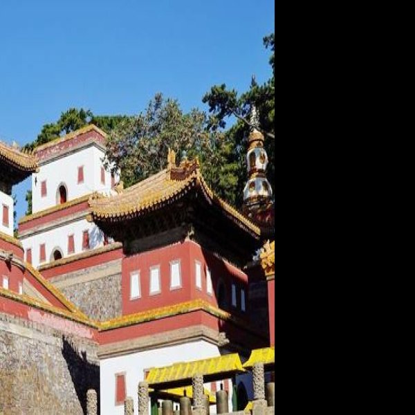 承德外八庙石牌楼 - 图片1