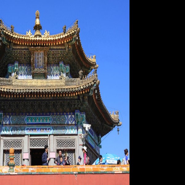 承德外八庙木牌楼 - 图片9