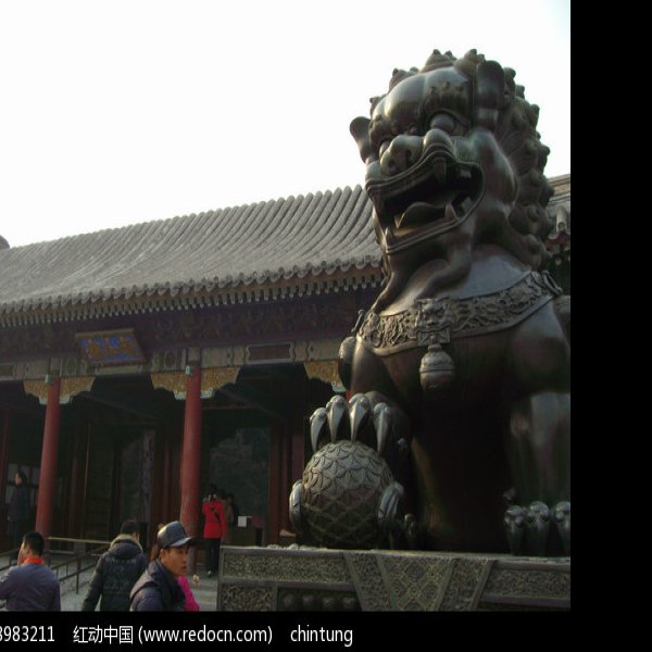 承德外八庙铜狮子 - 图片6