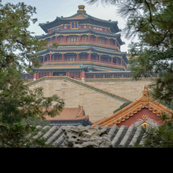 北京颐和园佛香阁 - 图片1