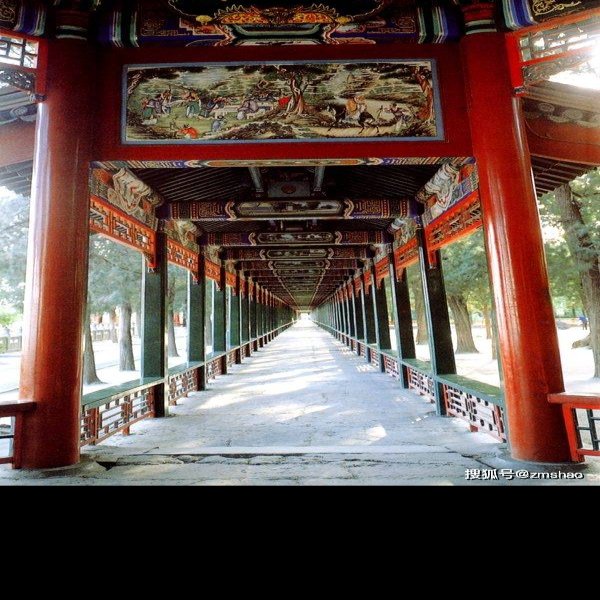北京颐和园长廊 - 图片2