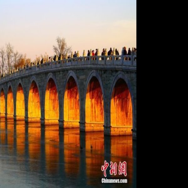 北京颐和园十七孔桥 - 图片2
