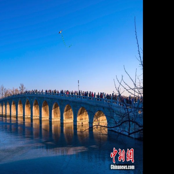 北京颐和园十七孔桥 - 图片5