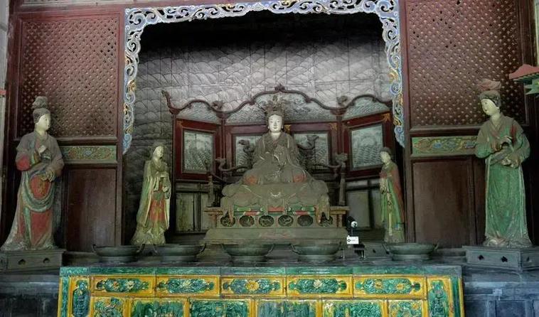 山西太原晋祠圣母殿 - 图片1