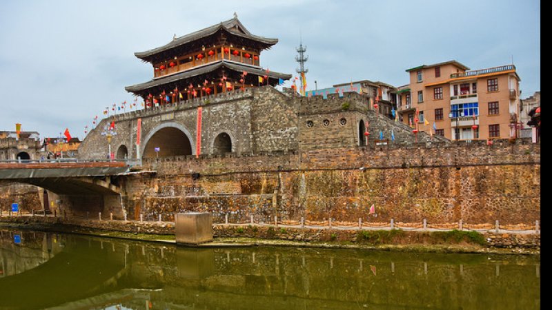 龙岩长汀古城