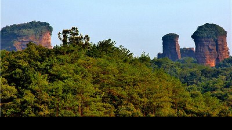 韶关丹霞山阳元石