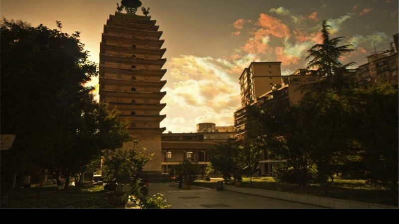 东寺塔和西寺塔
