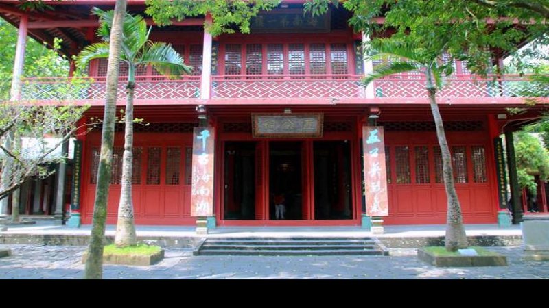 海南海口五公祠