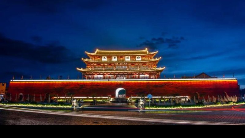 云南建水朝阳楼
