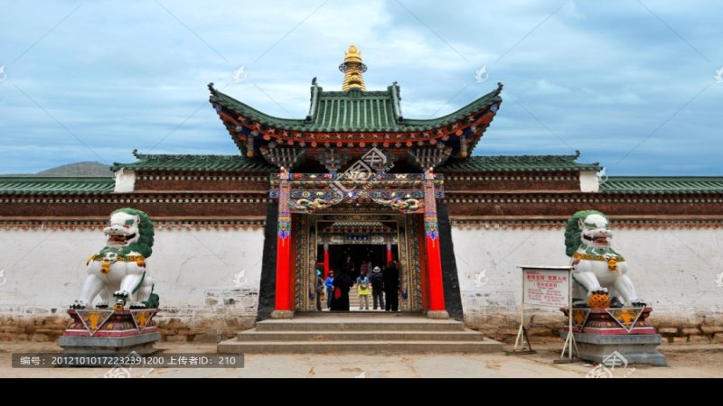 甘肃夏河拉卜楞寺