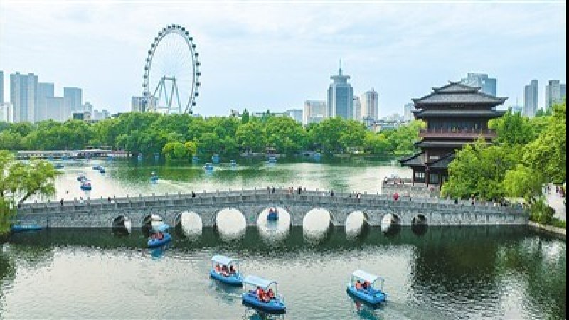 安徽合肥逍遥津公园