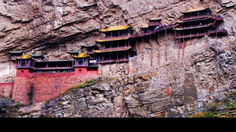 山西浑源悬空寺