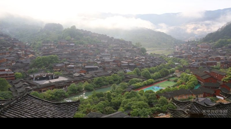 贵州黔东南西江千户苗寨