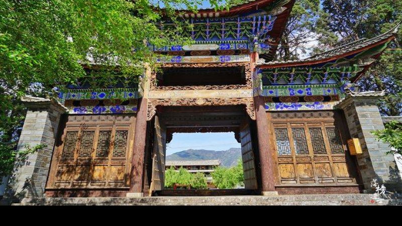 丽江白沙壁画