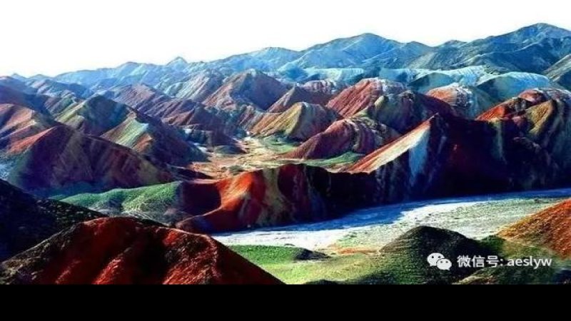 张掖丹霞地貌
