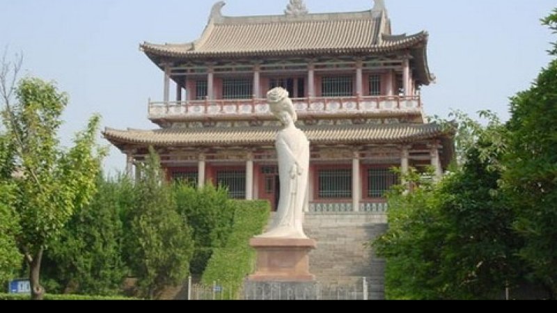 陕西咸阳杨贵妃墓