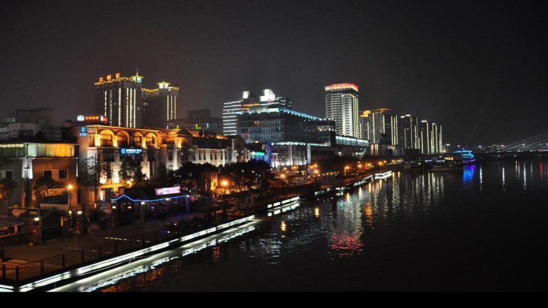 浙江宁波外滩