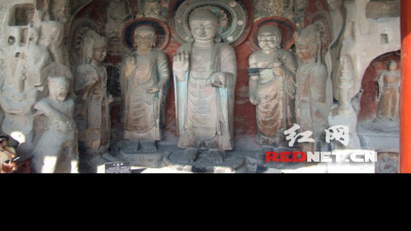 皇泽寺石窟