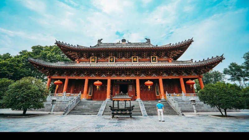 洛阳白马寺大雄宝殿