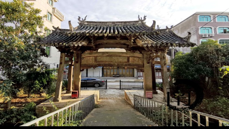 金昭牌坊和宪台牌坊