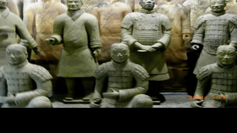 陕西西安兵马俑