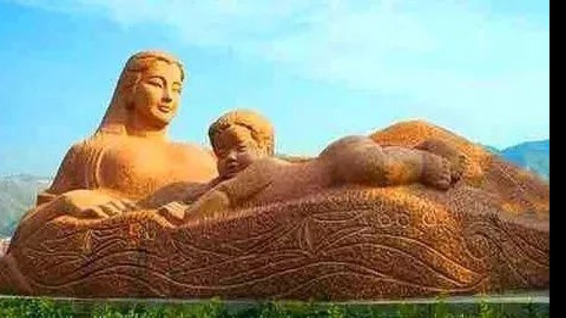黄河母亲雕塑