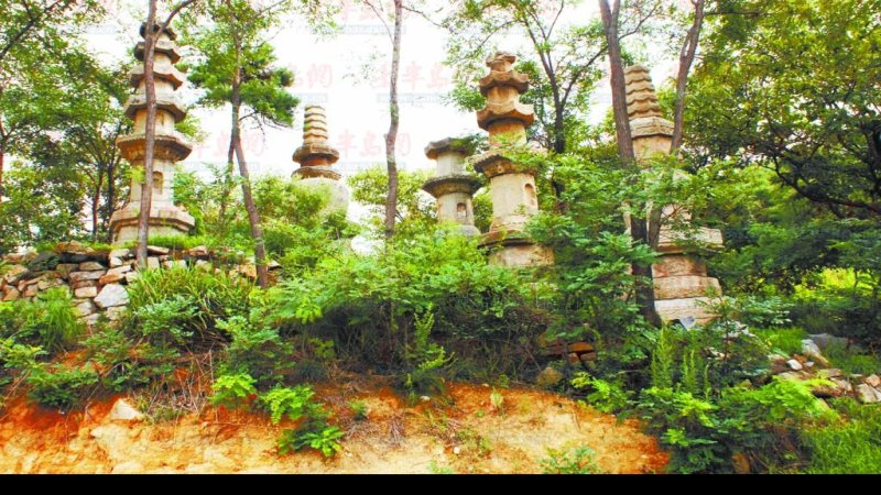 大泽山石刻及智藏寺墓塔林