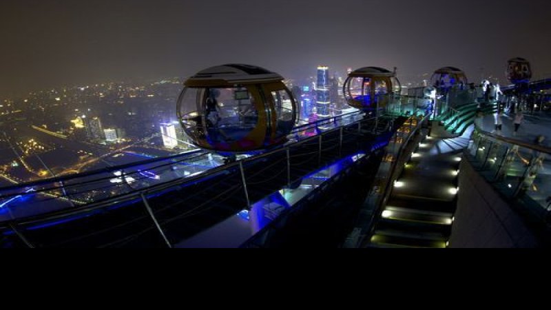 广州塔360度旋转餐厅