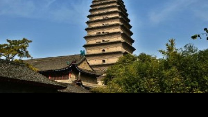 陕西西安小雁塔