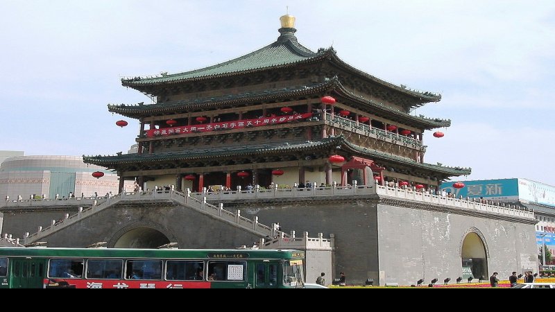 陕西西安鼓楼